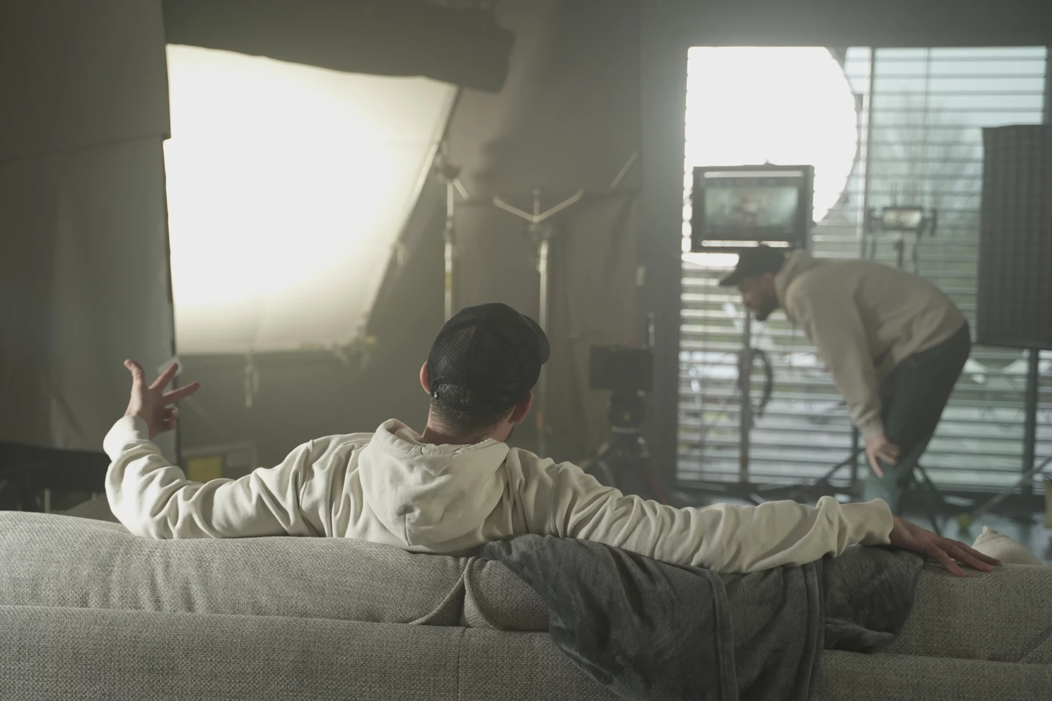 Tests lumières pendant le tournage du X-Force 14.80