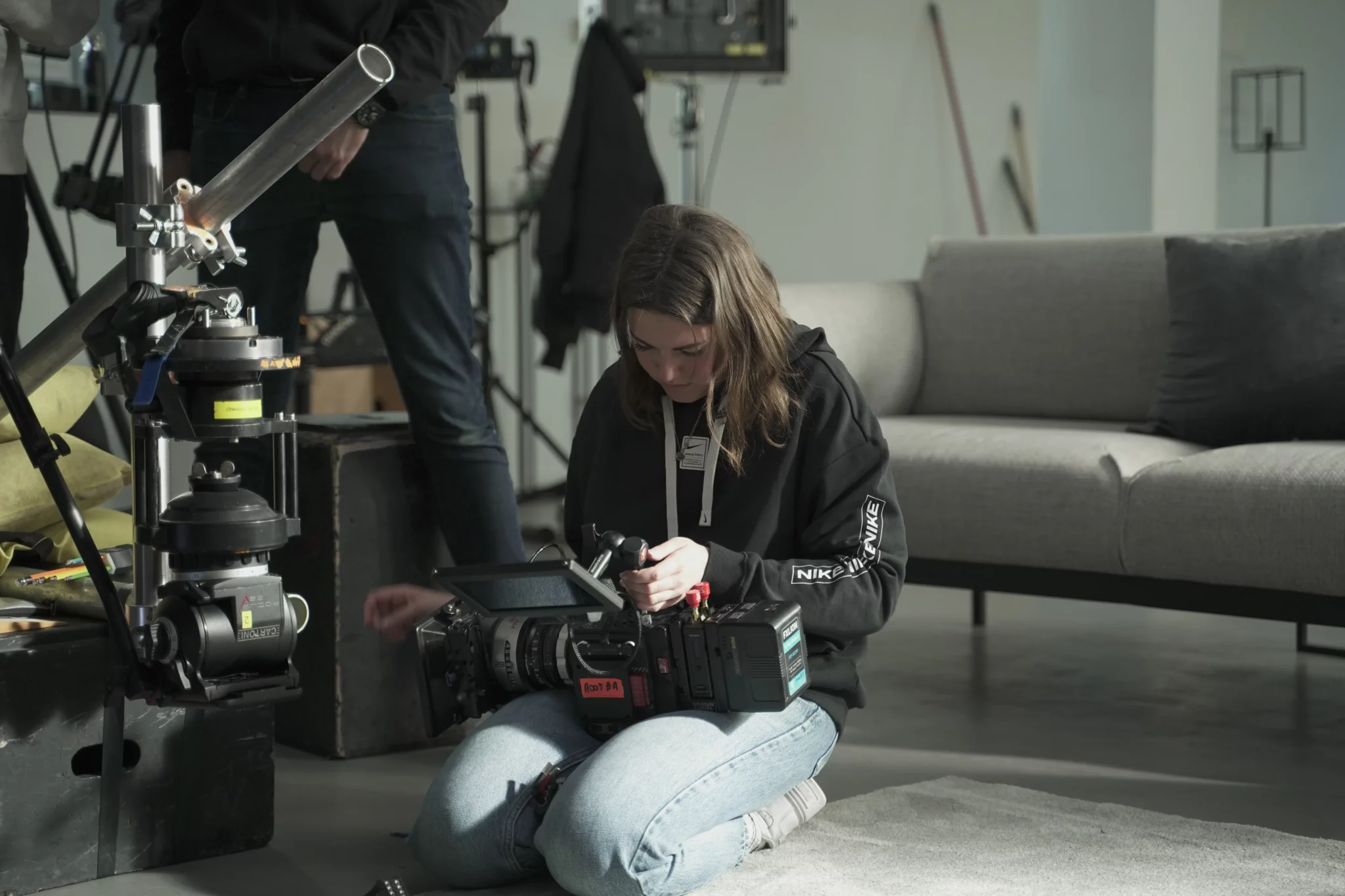 Réglage camera sur le tournage du X-Force 14.80